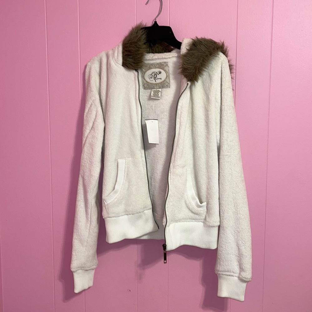 Junior’s B’s Closet size L hooded jacket